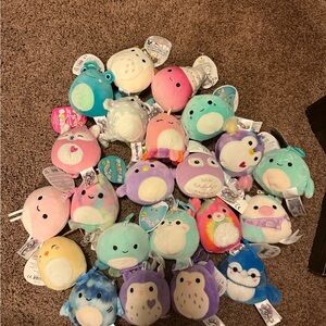 Colorful Plush Toy Collection